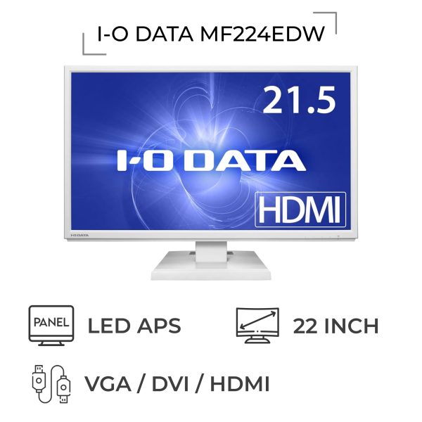 مانیتور استوک 22 اینچ مدل IO-DATA MF224EDW
