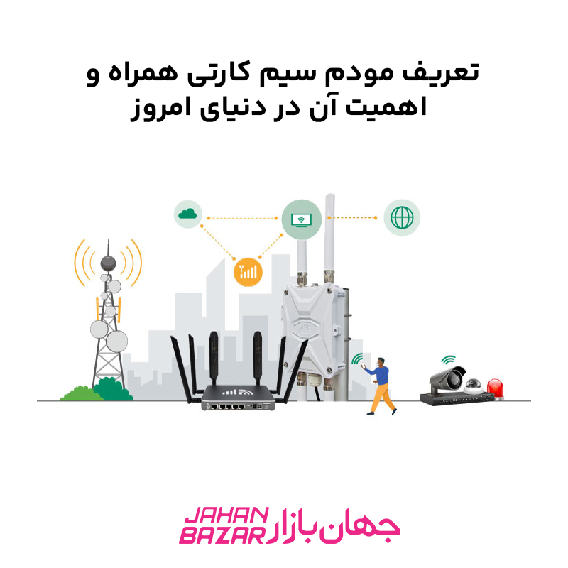 تعریف مودم سیم کارتی همراه و اهمیت آن در دنیای امروز
