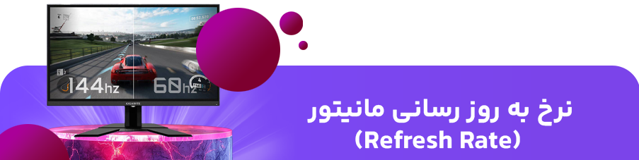 نرخ به روز رسانی مانیتور (Refresh Rate)