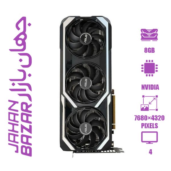 کارت گرافیک استوک ایسوس 3060 Ti Asus Shark 8GB