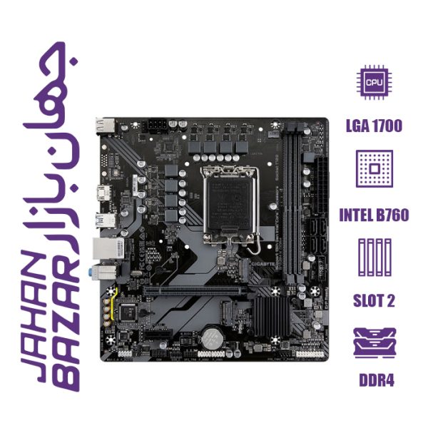 مادربرد گیگابایت مدل GIGABYTE B760M K DDR4