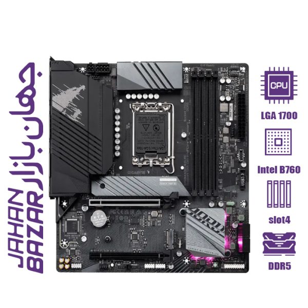 مادربرد گیگابایت مدل Gigabyte B760M AORUS ELITE DDR5