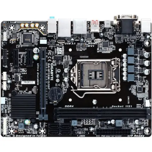 مادربرد گیگابایت مدل Gigabyte H110 MS2PV SHER