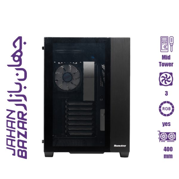 کیس کامپیوتر گیمینگ هانت کی مدل Huntkey S980
