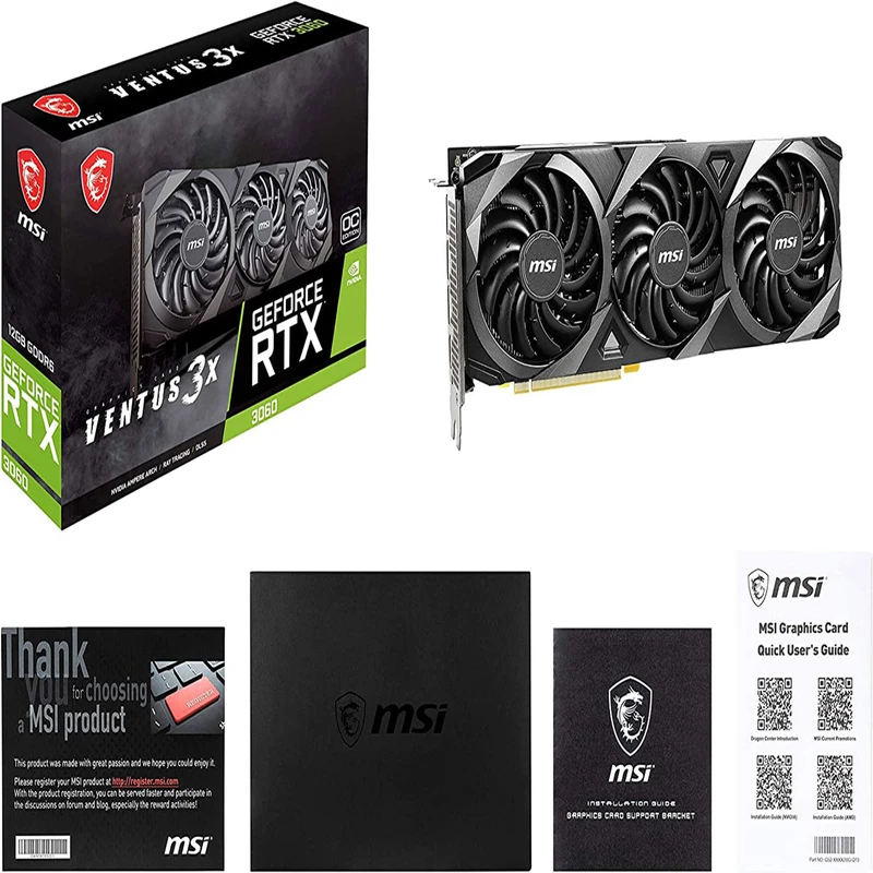 MSI GeForce RTX 3060 Ventus 3X 12G OC
