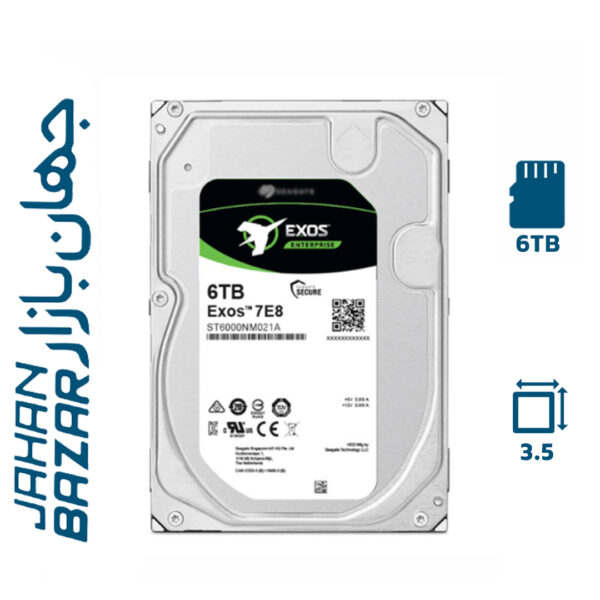 هارد 6 ترابایت سیگیت سری اگزوز Seagate Exos 6TB SAS