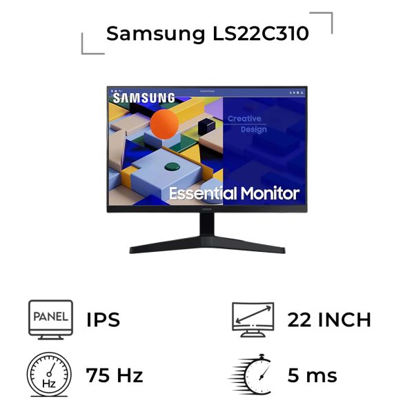 مانیتور سامسونگ ۲۲ اینچ مدل LS22C310