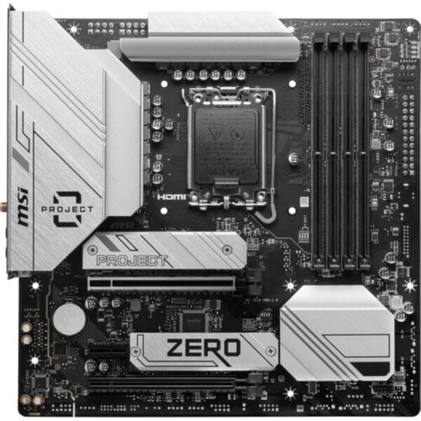 مادربرد ام اس آی MSI B760-M PROJECT ZERO DDR5