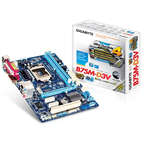 مادربرد استوک گیگابایت GIGABYTE GA-B75M-D3V