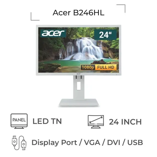 مانیتور استوک 24 اینچ Acer B246HL