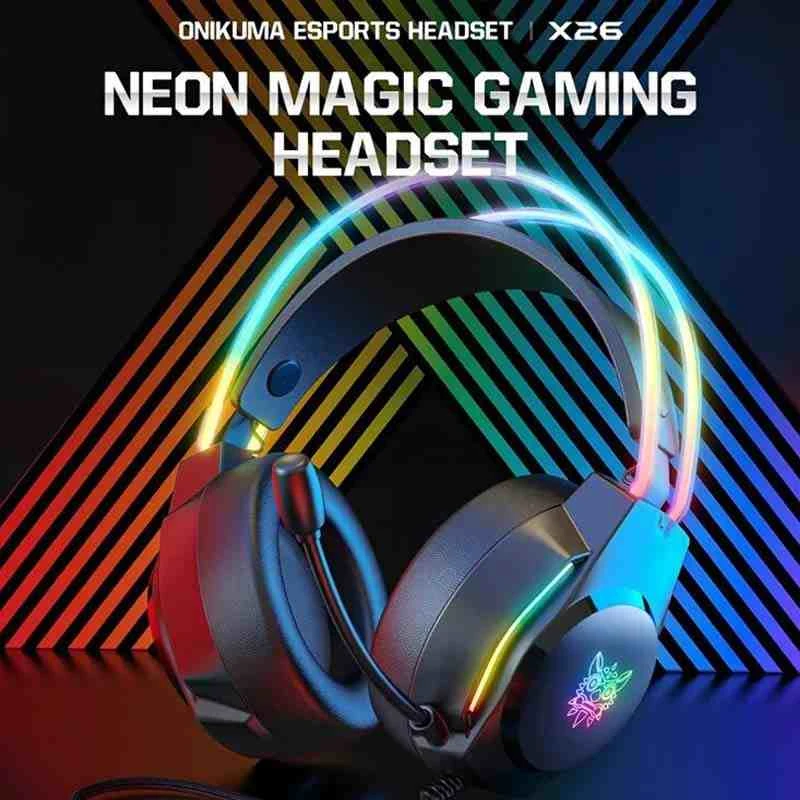 Onikuma Gaming X26 Black