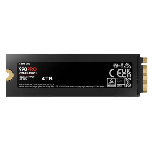 هارد اس اس دی سامسونگ مدل Samsung Pro 990 Heatsink M.2 4TB