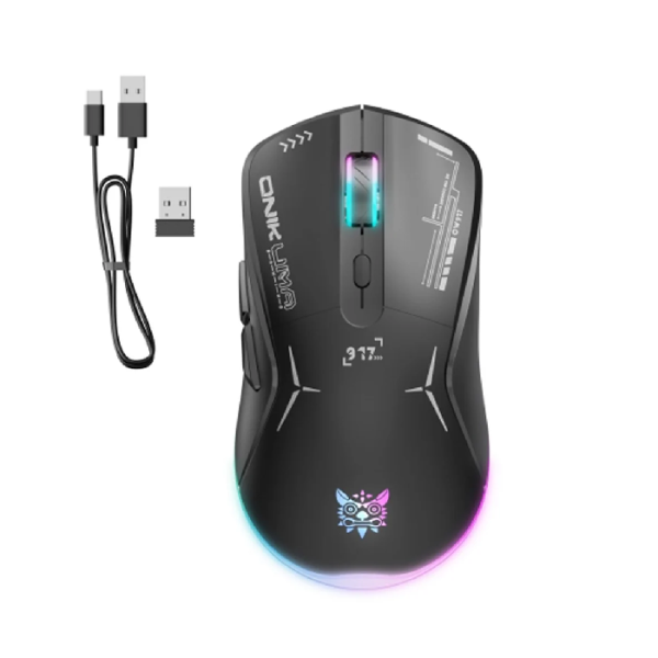 موس گیمینگ بی سیم اونیکوما مدل Onikuma Gaming Mouse CW917 Wireless Black