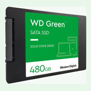 هارد اس اس دی وسترن دیجیتال مدل GREEN WDS480 ظرفیت 480 گیگابایت