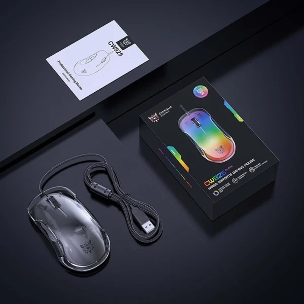 Onikuma Gaming Mouse CW925 Black