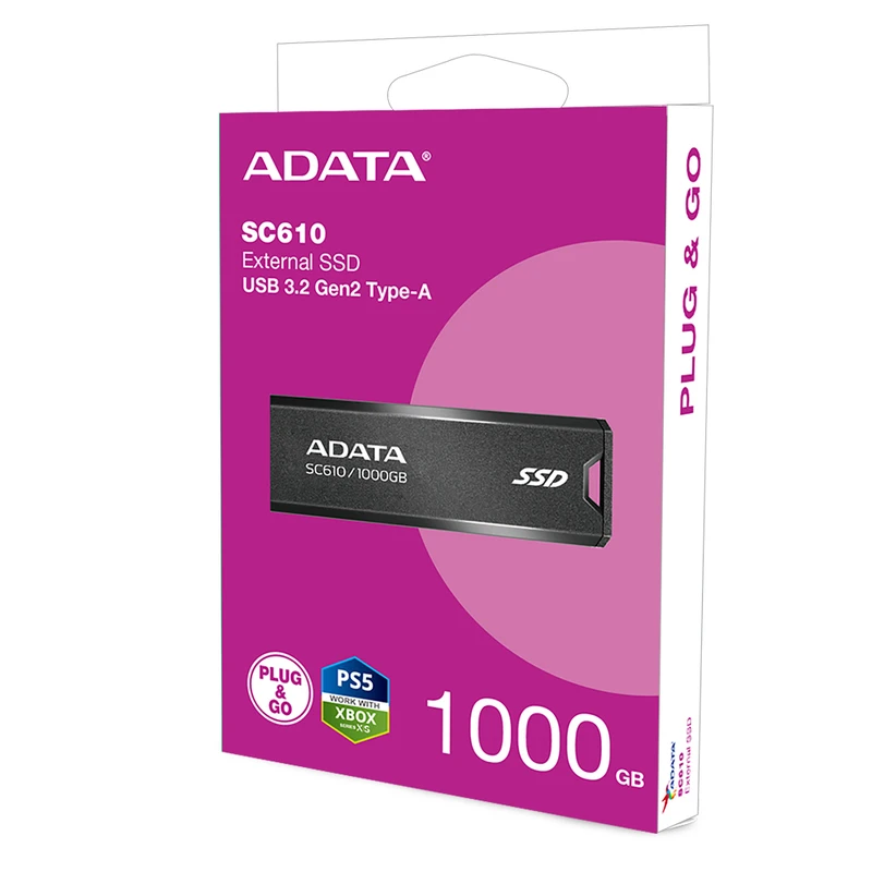 اس اس دی اکسترنال ای دیتا مدل Adata SC610 ظرفیت 1 ترابایت