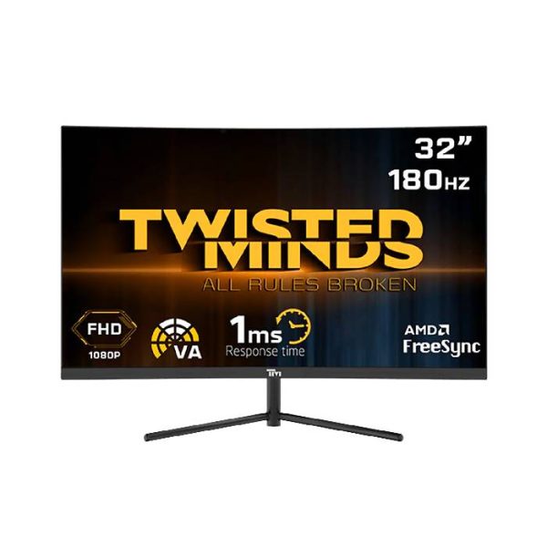 مانیتور تویستد مایندز مدل Twisted Minds TM32CFHD180VA سایز 32 اینچ