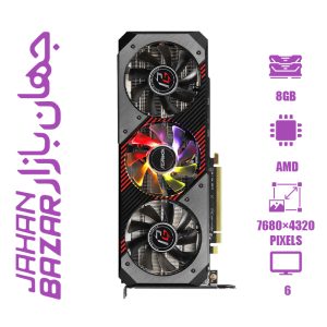 کارت گرافیک استوک ازراک مدل Radeon RX 5700 XT Phantom Gaming D 8G OC ظرفیت 8 گیگابایت