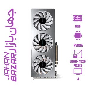 کارت گرافیک استوک گیگابایت GIGABYTE GeForce RTX 3060 Ti VISION OC 8G