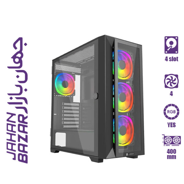 کیس کامپیوتر لاجی کی مدل C474B