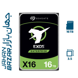 هارد اینترنال سیگیت ST16000NM000J Exos X18 ظرفیت 16 ترابایت