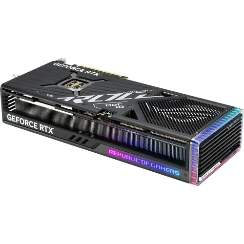 کارت گرافیک استوک ایسوس مدل Asus RTX 4090 ROG Strix OC 24GB ظرفیت 24 گیگابایت