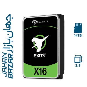 هارد دیسک اینترنال سیگیت ST14000NM001G Exos X16 ظرفیت 14 ترابایت