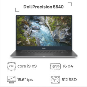 لپ تاپ استوک Precision 5540 پردازنده i9-9880H