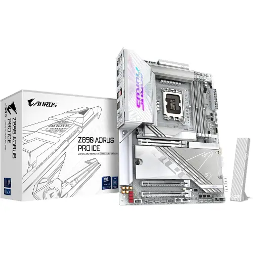 مادربرد گیگابایت مدل Z890 AORUS PRO ICE DDR5