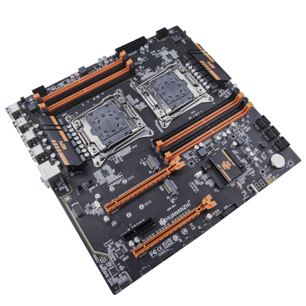مادربرد هوانانژی مناسب برای سرور و ورکیستین 4D99-8X HUAdNANZHI DULA CPU