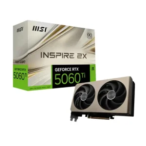 کارت گرافیک ام اس آی مدل GeForce RTX 5060 Ti Inspire 16 gb ظرفیت 16 گیگابایت