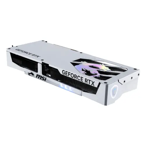کارت گرافیک ام اس آی مدل GeForce RTX 5070 gaming trio white 3x oc 12 gb ظرفیت 12 گیگابایت