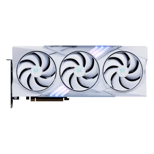 کارت گرافیک ام اس آی مدل GeForce RTX 5070 gaming trio white 3x oc 12 gb ظرفیت 12 گیگابایت