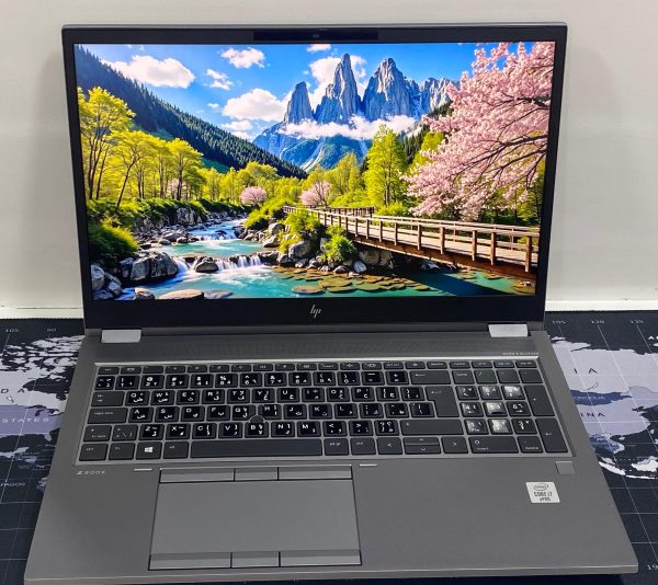 لپ تاپ استوک HP ZBook Fury 15 G7 پردازنده Xeon W-10885M - Image 2