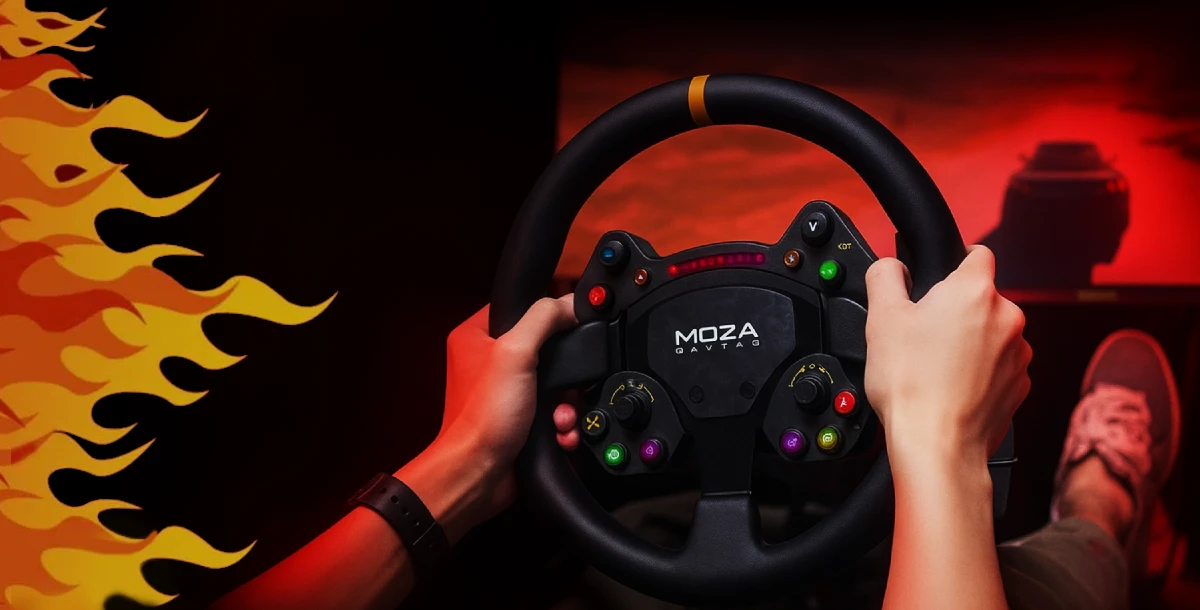 RS V2 Steering Wheel by MOZA