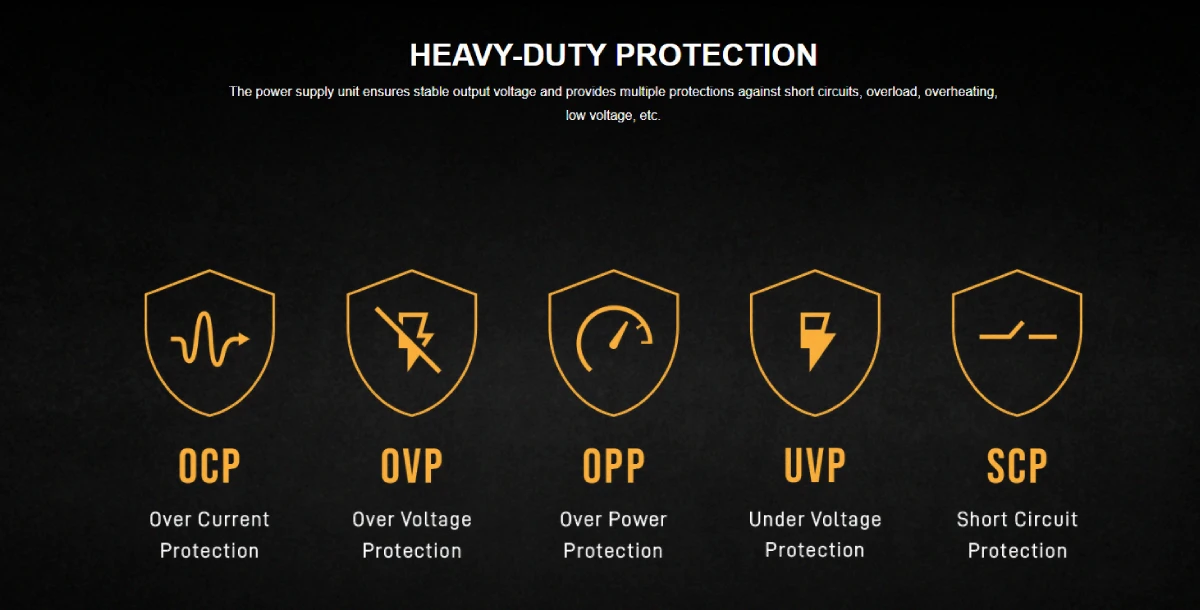 HEAVY-DUTY PROTECTION 