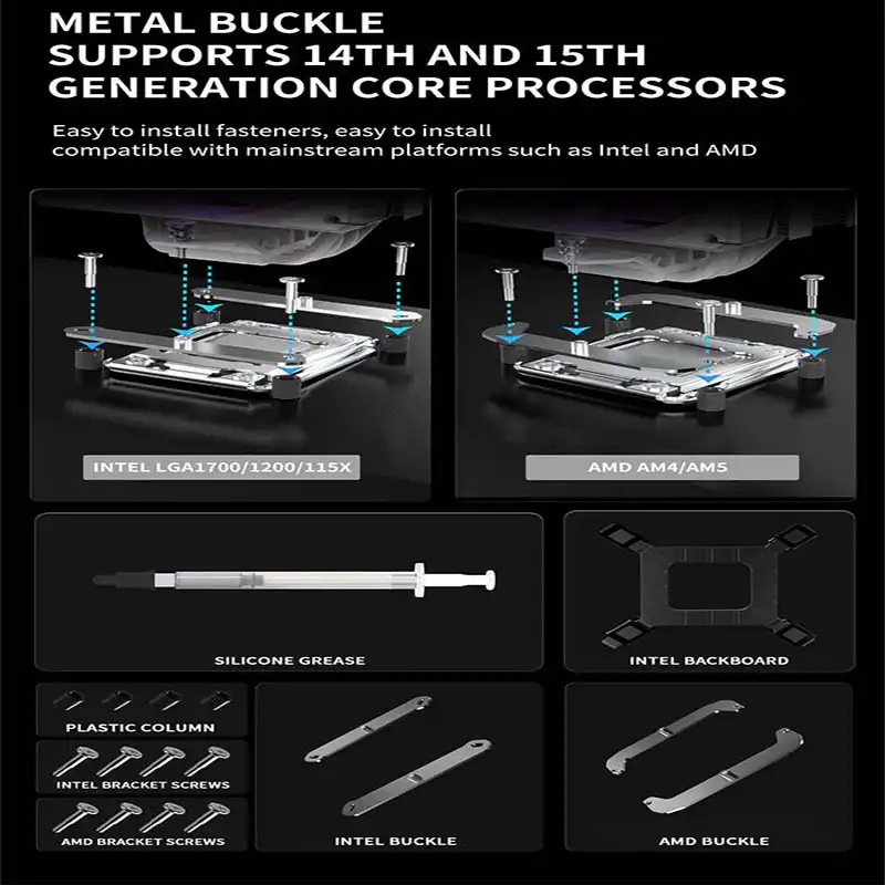 خنک کننده پردازنده گیم مکس مدل Sigma 520 Digital سفید