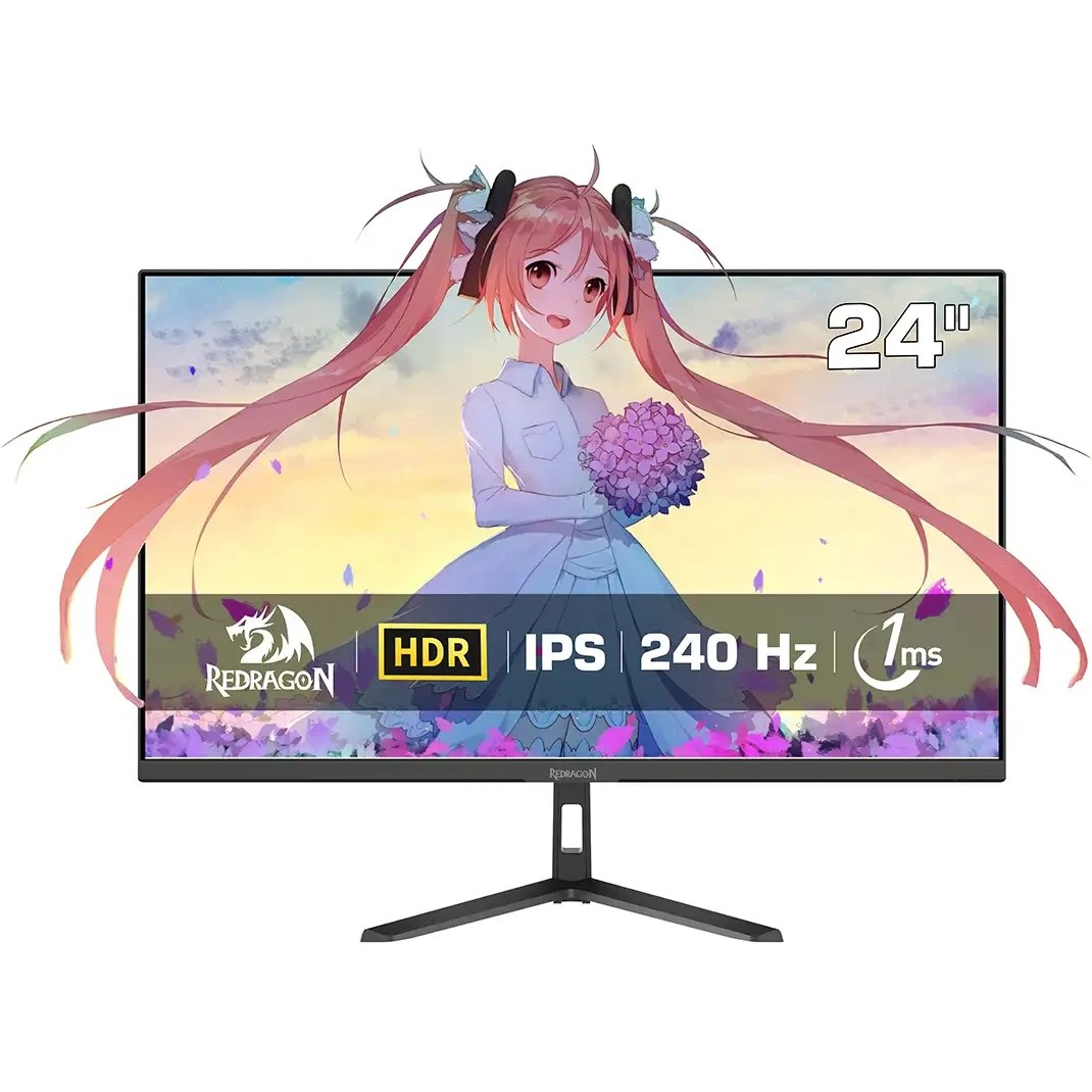 مانیتور گیمینگ ردراگون GMW2481SE سایز ۲۴ اینچ Full HD