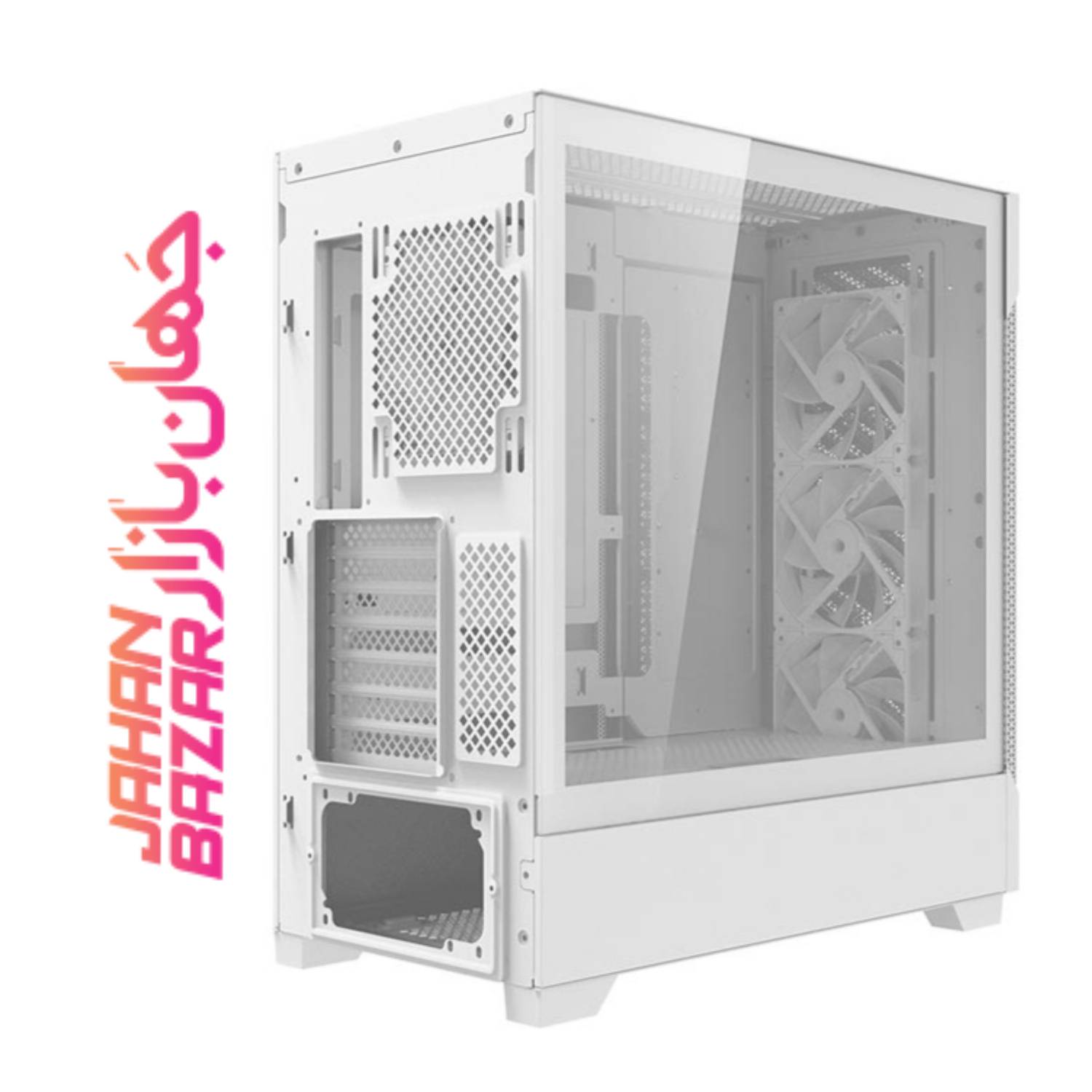 کیس کامپیوتر ایدیتا مدل XPG STARKER AIR BTF رنگ سفید - Image 4