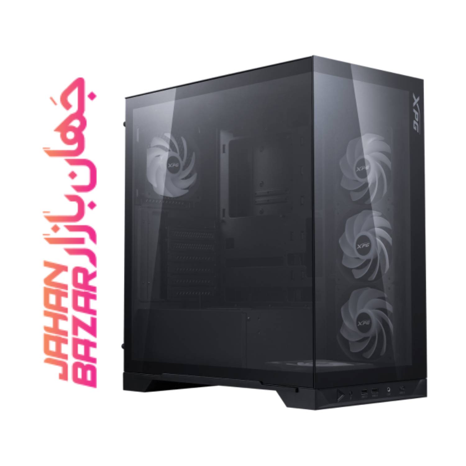 کیس گیمینگ ای دیتا مدل XPG Invader X BTF Mid Tower رنگ مشکی - Image 4