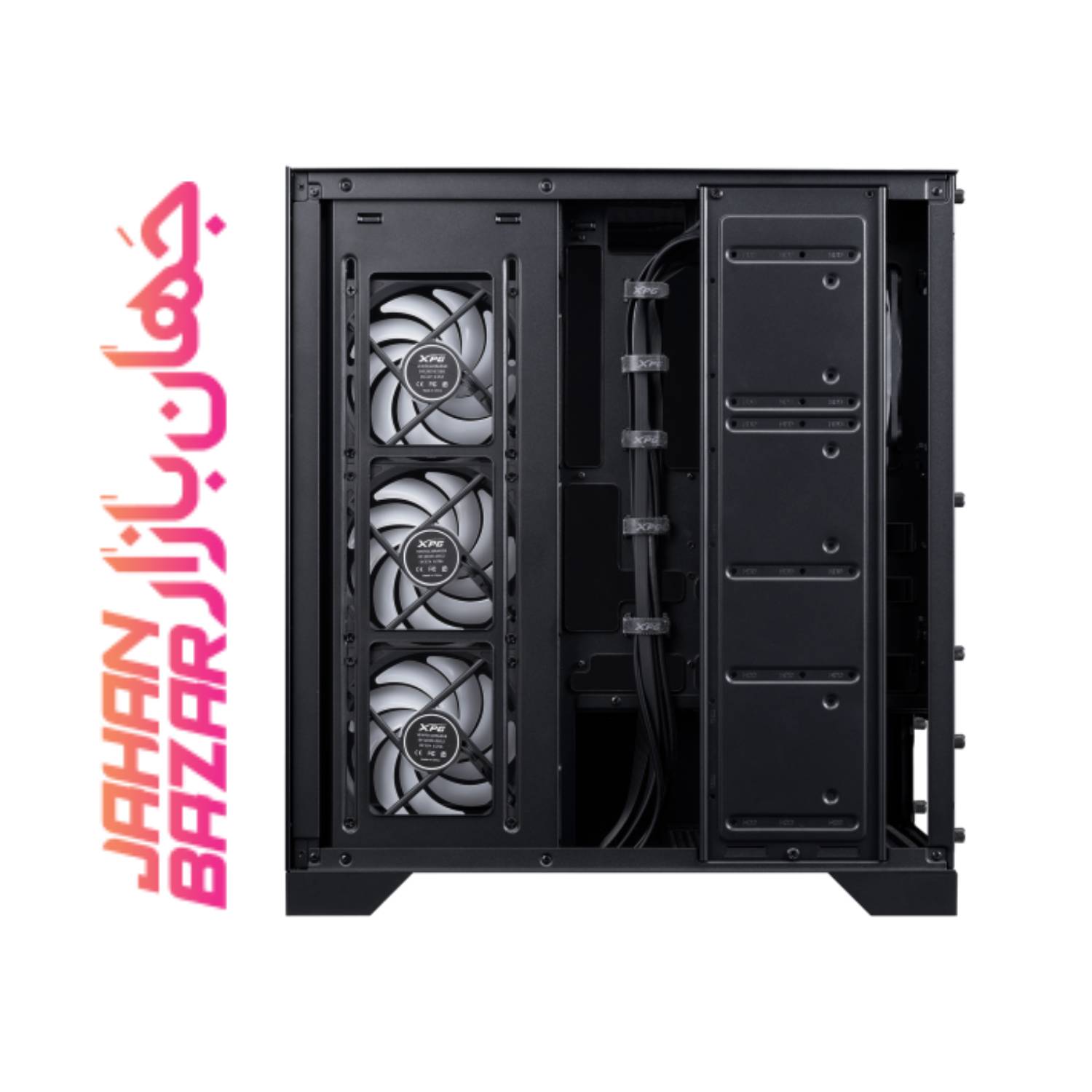 کیس گیمینگ ای دیتا مدل XPG Invader X BTF Mid Tower رنگ مشکی - Image 3
