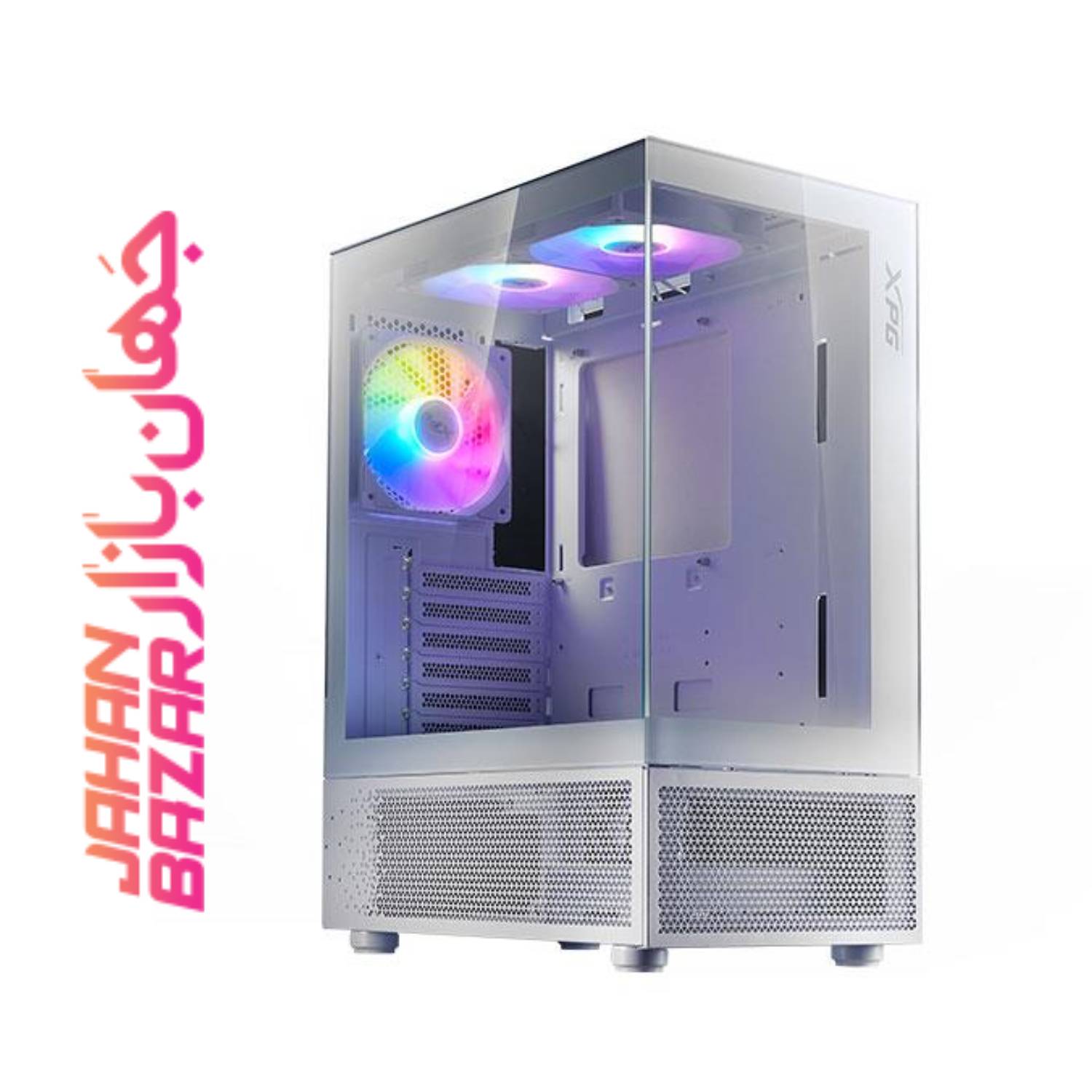 کیس گیمینگ ای دیتا مدل XPG Invader X BTF Mid Tower رنگ سفید - Image 3