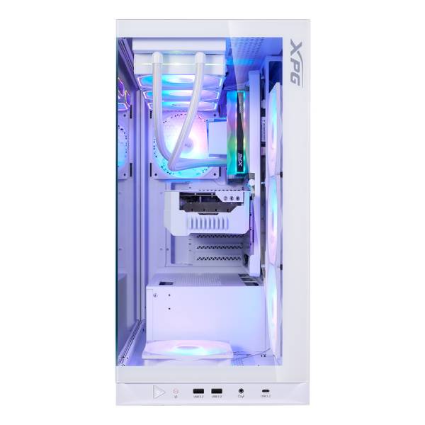 کیس گیمینگ ای دیتا مدل XPG Invader X BTF Mid Tower رنگ سفید - Image 6