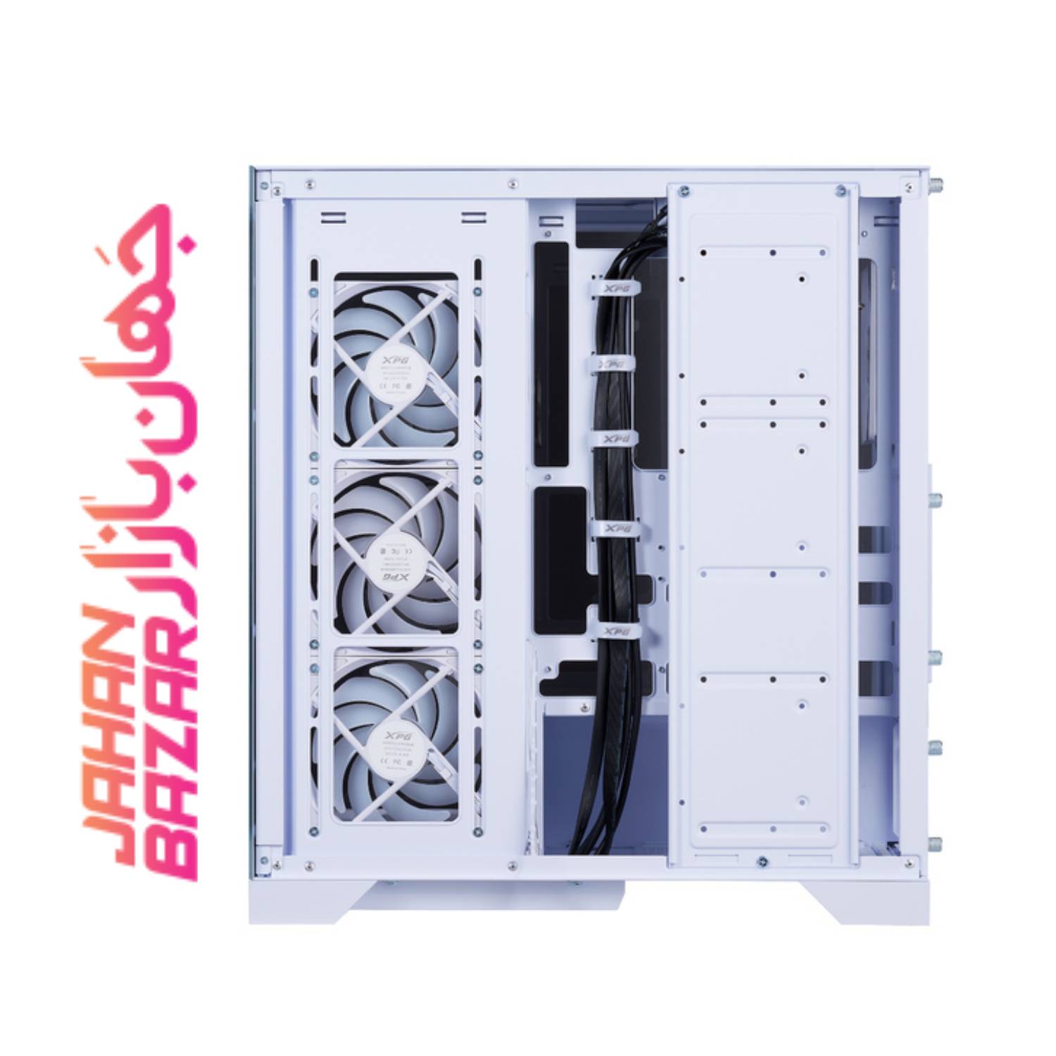 کیس گیمینگ ای دیتا مدل XPG Invader X BTF Mid Tower رنگ سفید - Image 7