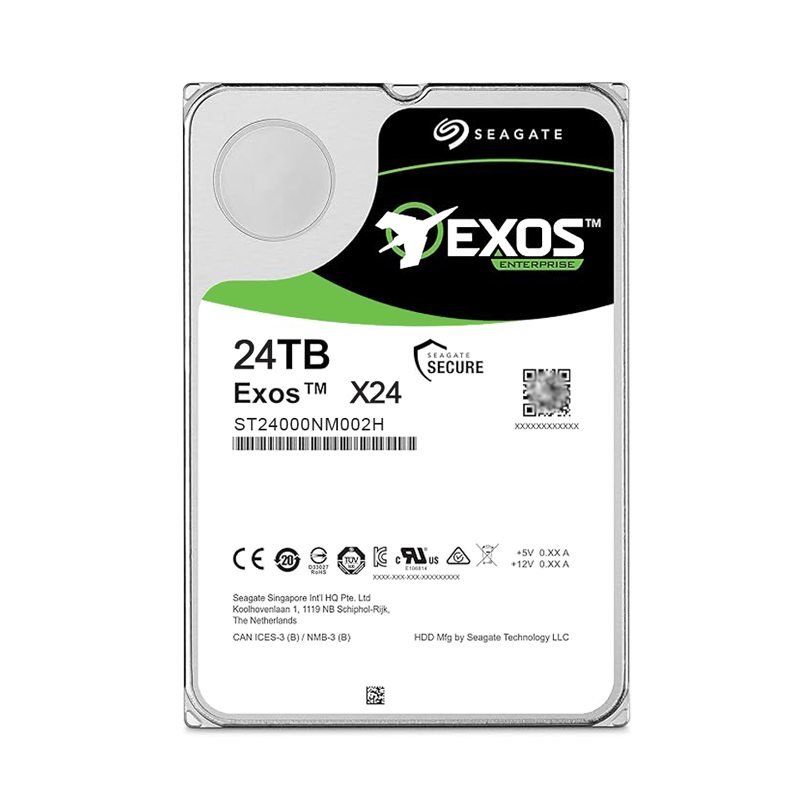 هارد دیسک Exos X24 ST24000NM002H ظرفیت ۲۴ ترابایت