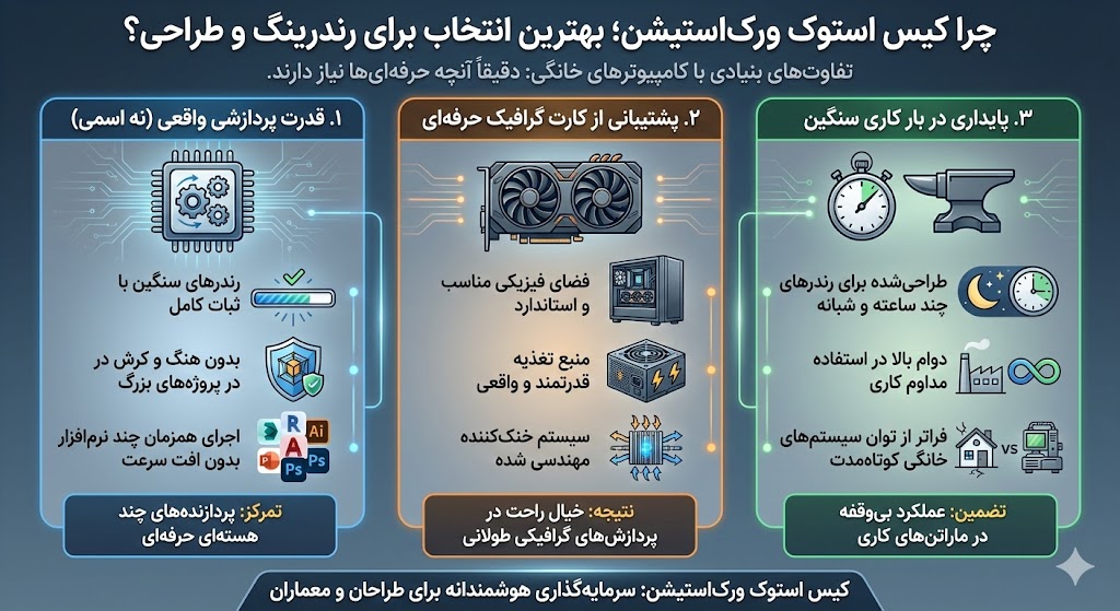 چرا کیس رندرینگ