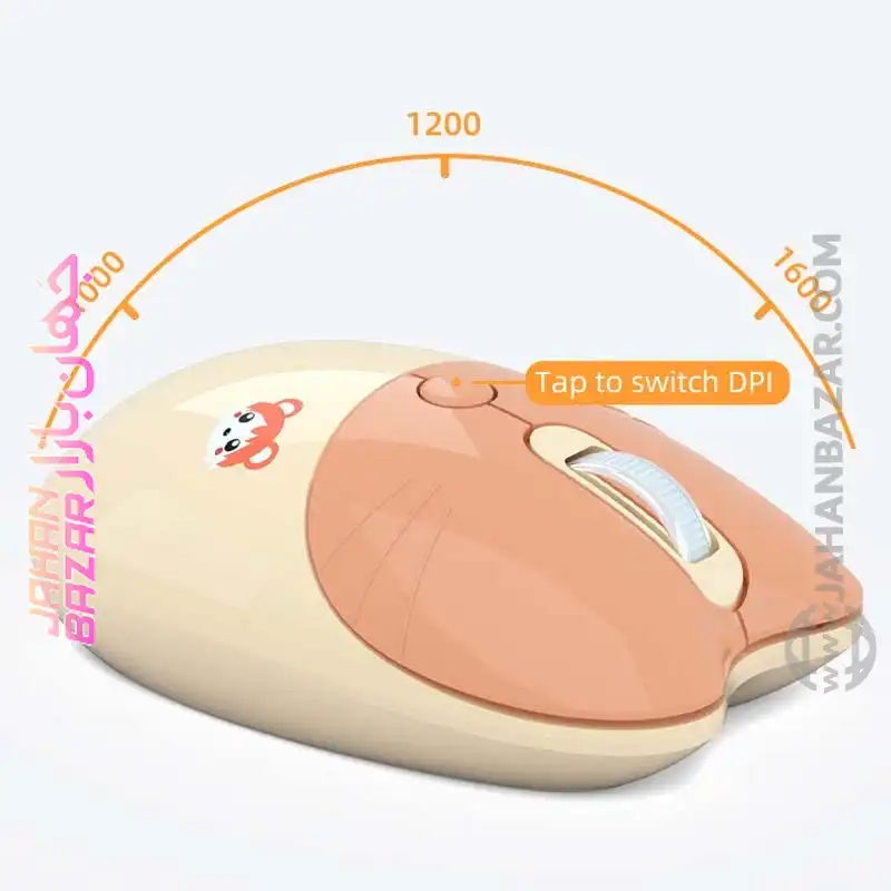 کیبورد و ماوس بی سیم مافی مدل candy fashion multicolor، سوییچ ممبران، Tenkeyless - Image 9