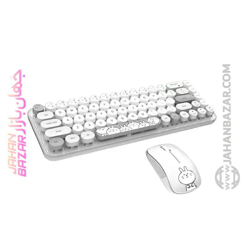 کیبورد و ماوس بی سیم مافی مدل I bean pro، سوییچ ممبران، Tenkeyless - Image 17