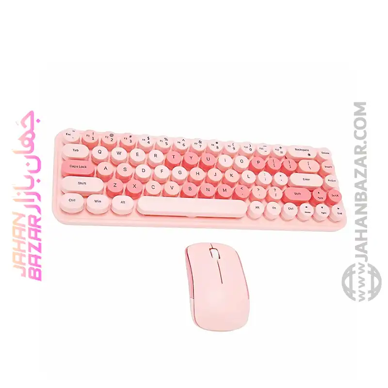 کیبورد و ماوس بی سیم مافی مدل I bean pro، سوییچ ممبران، Tenkeyless