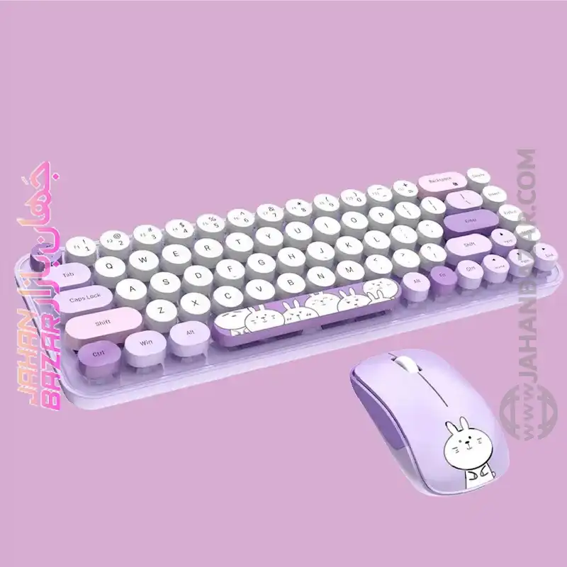 کیبورد و ماوس بی سیم مافی مدل I bean pro، سوییچ ممبران، Tenkeyless - Image 2